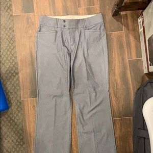 Pinstripe Navy Pants